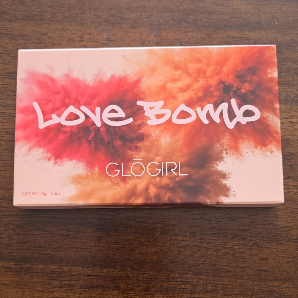 Love Bomb Eyeshadow Palette - Bold Orange and Pink